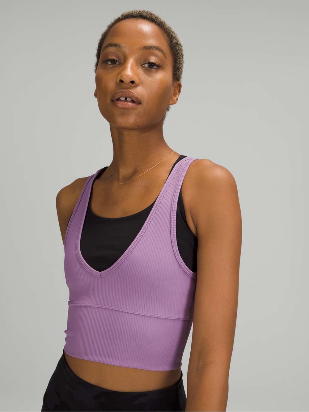 Lululemon Power Pivot Tank Top *Rib
Wisteria Purple Size XS/S
